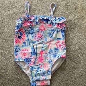 Lilly Pulitzer July 4th themed bathing suit